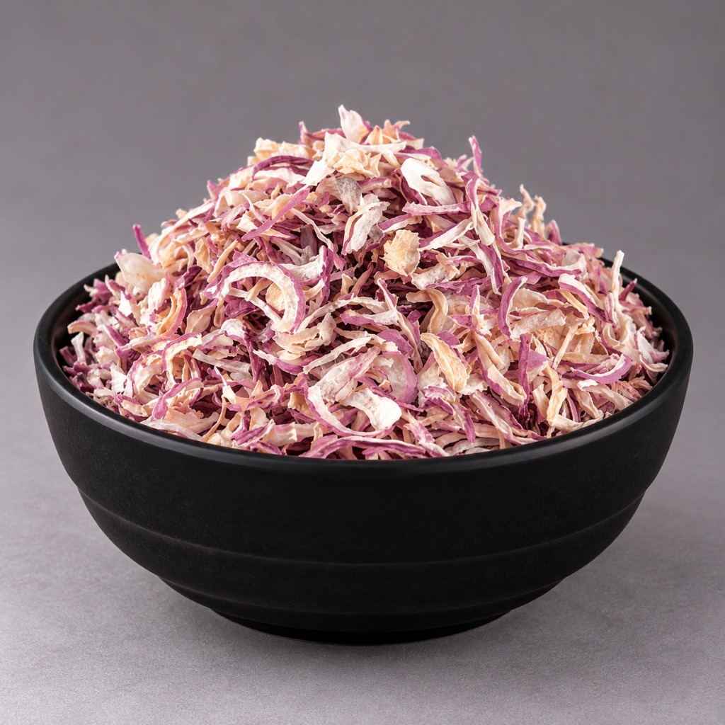 Dehydrated Pink Onion